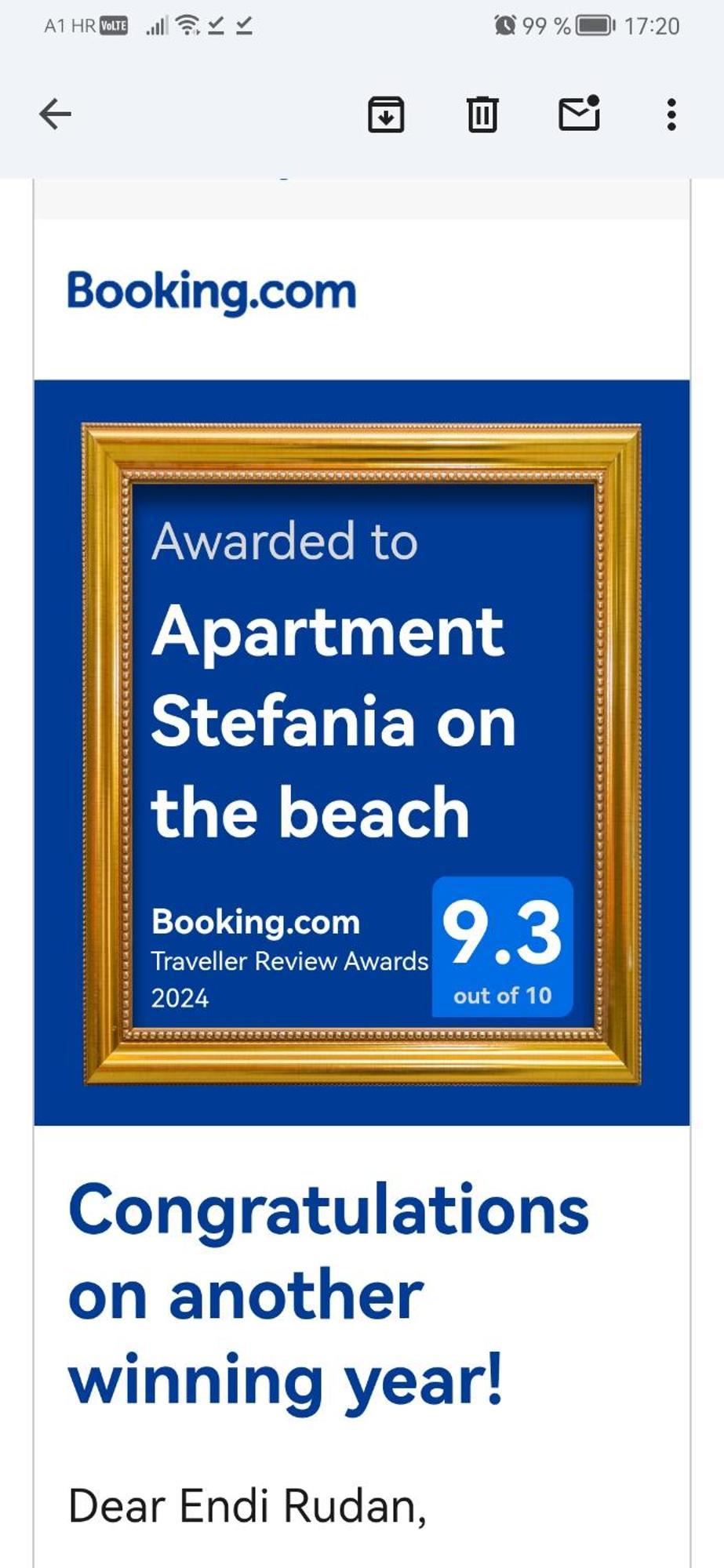 Apartment Stefania On The Beach Koromačno エクステリア 写真
